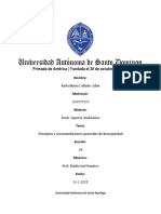 Principios y recomendaciones de bioseguridad en el laboratorio