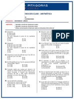 Ejercicios de porcentajes y operaciones aritméticas