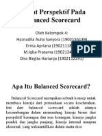 Empat Perspektif Pada Balanced Scorecard