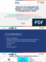 Tema 1 Aspectos Técnicos Conceptuales Del Esquema Regular, Vacunación COVID 19, Bioseguridad y ESAVI