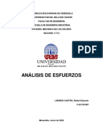 Foro. Analisis de Esfuerzos