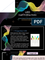 (Light Emitting Diode) : Dosen:Intan Zahar, S.Si., M.Si