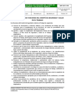 Sap-Sst-F-019 Acta de Entrega de Funciones Del Comité de Seguridad y Salud en El Trabajo