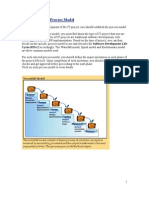 Determining The Process Model: Cycle (SDLC) Accordingly. The Waterfall Model, Spiral Model and Evolutionary Model