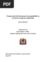Download Framework of Downward Accountability in Local Governance Tanzania by Luisa Book SN56640604 doc pdf