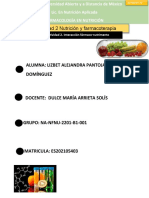 Farmacología en nutrición: efectos de medicamentos en la absorción de nutrientes