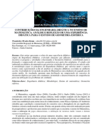 Contribuições Da Engenharia Didática No Ensino de Matemática: Análise E Reflexão de Uma Experiência Didática para O Estudo de Geometria Esférica