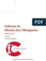 Direito Obrigações Sebenta