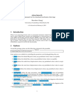 Structmech: A Tikz Command Set For Structural Mechanics Drawings Theodore Chang