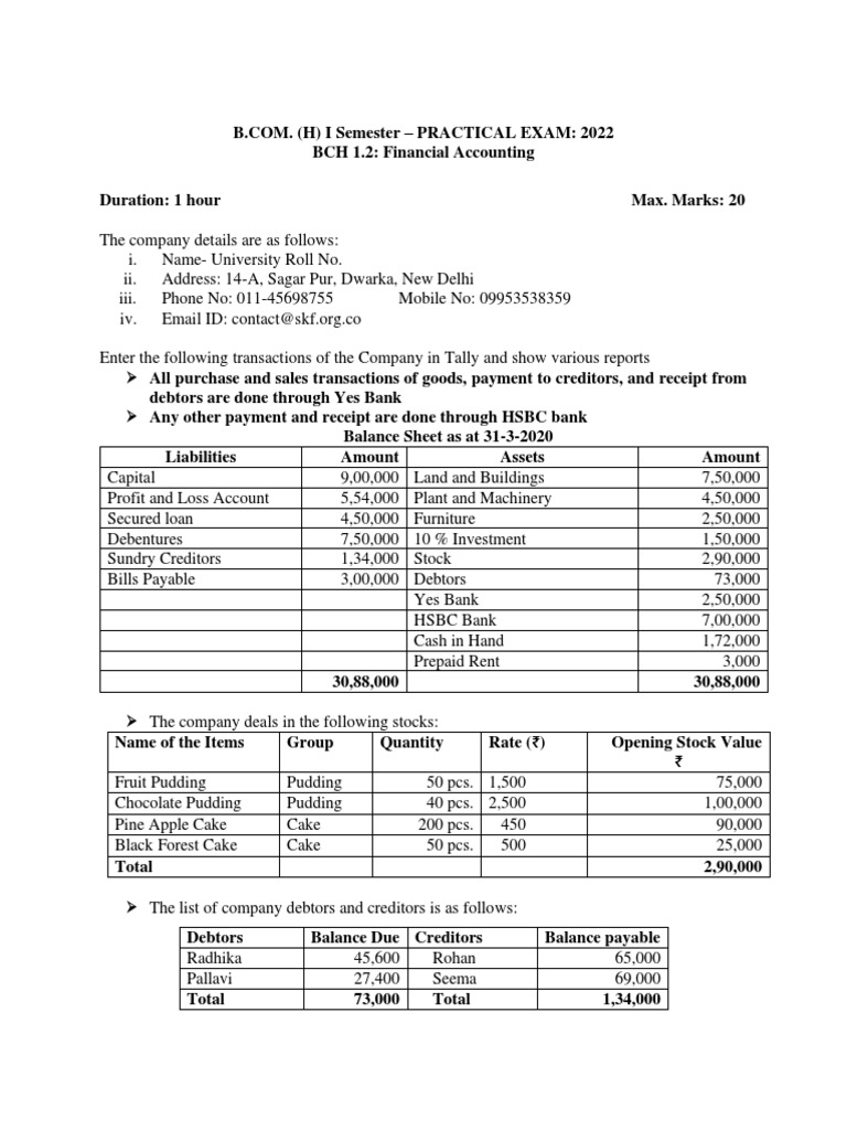 Mock Test | PDF | Banks | Balance Sheet
