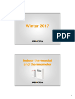 Winter 2017: Indoor Thermostat and Thermometer