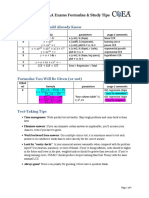 CCEA Formula Sheet