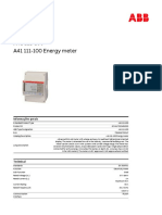 A41 111-100 Energy Meter: Product-Details