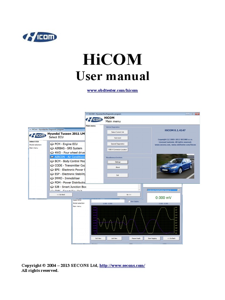 Hicom: User Manual | PDF | Installation (Computer Programs) | Microsoft ...