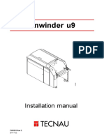 Unwinder U9: Installation Manual