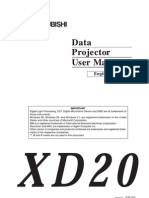 Mitsubishi Manual Xd20