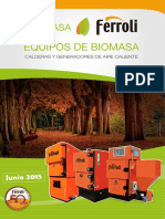 Catalogo Comercial Calderas Biomasa Ferroli