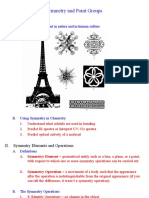 Symmetry and Point Groups: A. Symmetry Is Present in Nature and in Human Culture