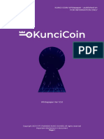KUNCI COIN Whitepaper - Published On For Information Only: Important Disclaimers in Document