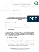 Informe Operativo Coem