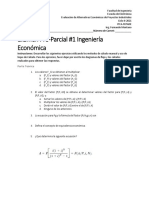 Examen Parcial 1 Ingeniería Económica Septiembre 2021 