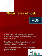 Molárna Hmotnosť