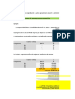 Presupuesto de Compras de Insumos o Materiales