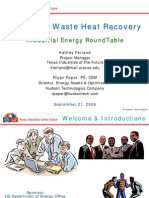 Industrial Waste Heat Recovery