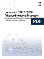 Continuum DVP™ D9600 Advanced Headend Processor