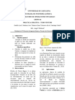 Informe Practica Creativa - Tubo Venturi