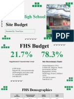 Assignment 1 Current School Site Budget Presentation - Pryor