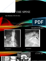 MRI OF THE SPINE
