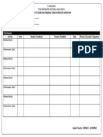 Acitvity Score and Feedback Card