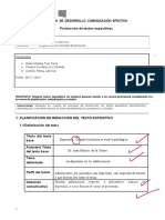 Desarrollo de textos expositivos sobre depresión en adolescentes