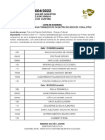 CAC Edital 004.2022 Resultado 2 Fase