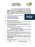 Edital 005.2022 Processo Seletivo Coro CAC