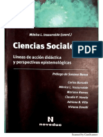 Insaurralde. Cs Sociales. Líneas de Acción Didáctica y Perspectivas Epistemológicas. Capítulo 1