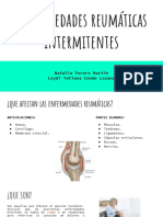 Enfermedades Reumaticas Intermitentes