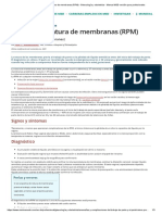 Rotura Prematura de Membranas (RPM) Manual MSD Versión para Profesionales