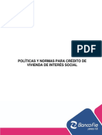 0392 - v04 - Políticas y Normas para Crédito de V@ivienda de Interés Social