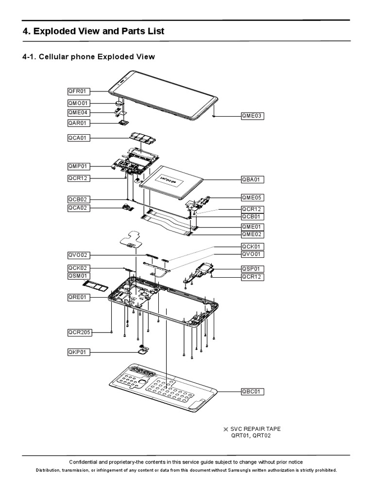 Exploded View and Parts List | PDF