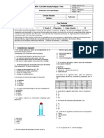 Prueba Diagnóstica Química G10 2014