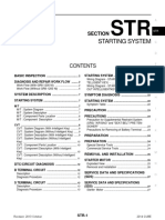 Starting System Diagnosis Guide