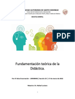 ACTIVIDAD 1.1 UNIDAD 1.Fundamentación teórica de la Didáctica