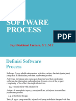 Software Process: Fajri Rakhmat Umbara, S.T., M.T