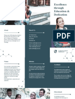 Modern Education Tri-Fold Brochure Template US