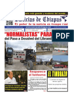 Periódico Noticias de Chiapas, Edición Virtual Viernes 25 de Marzo de 2022