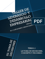 Taller de Liderazgo y Desarollo Empresarial U2