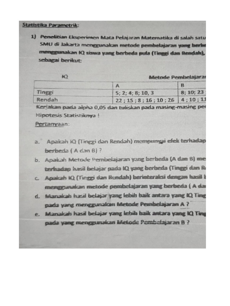 Contoh Soal Upm | PDF