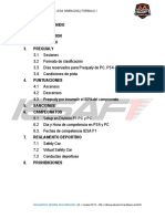 Reglamento F1 PS PC - Temporada 5 2022